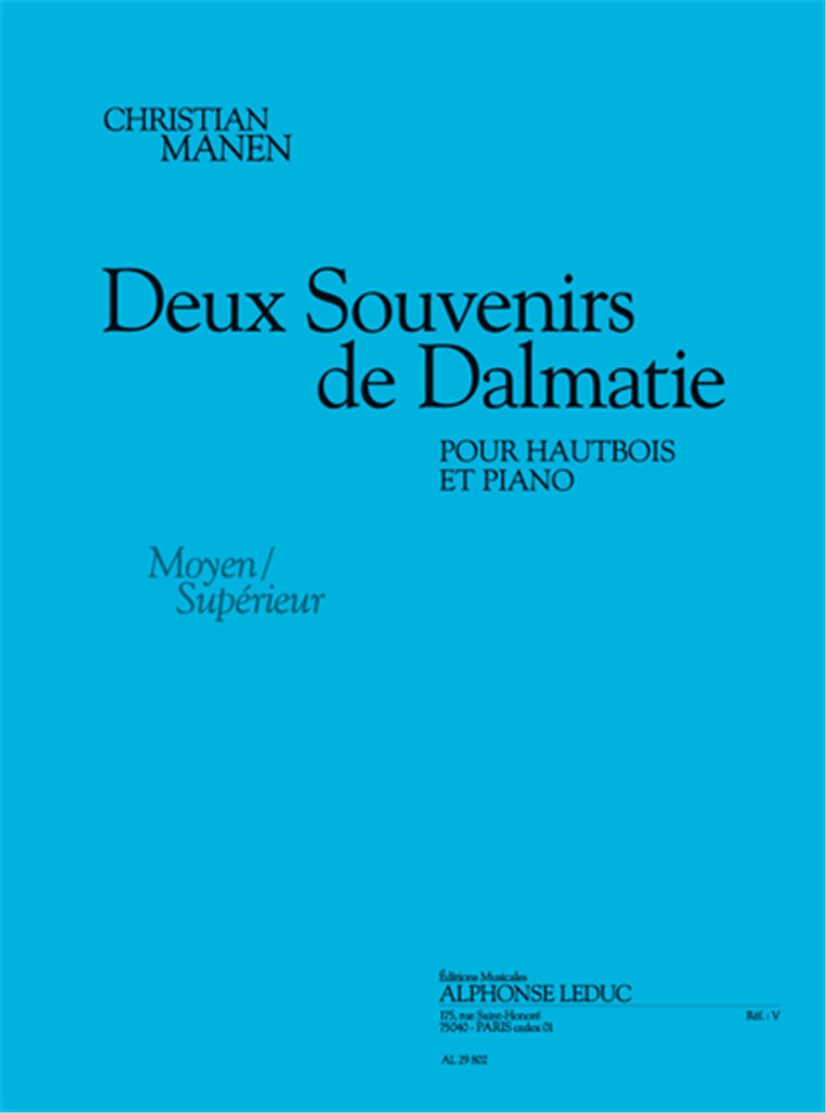 2 Souvenirs De Dalmatie